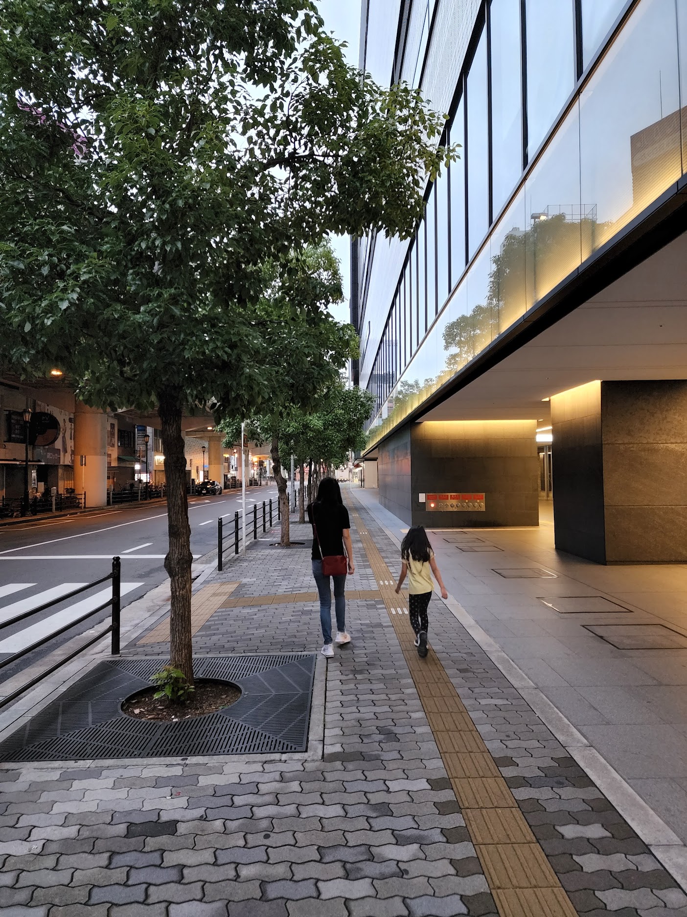 peace and quiet early in the morning walk