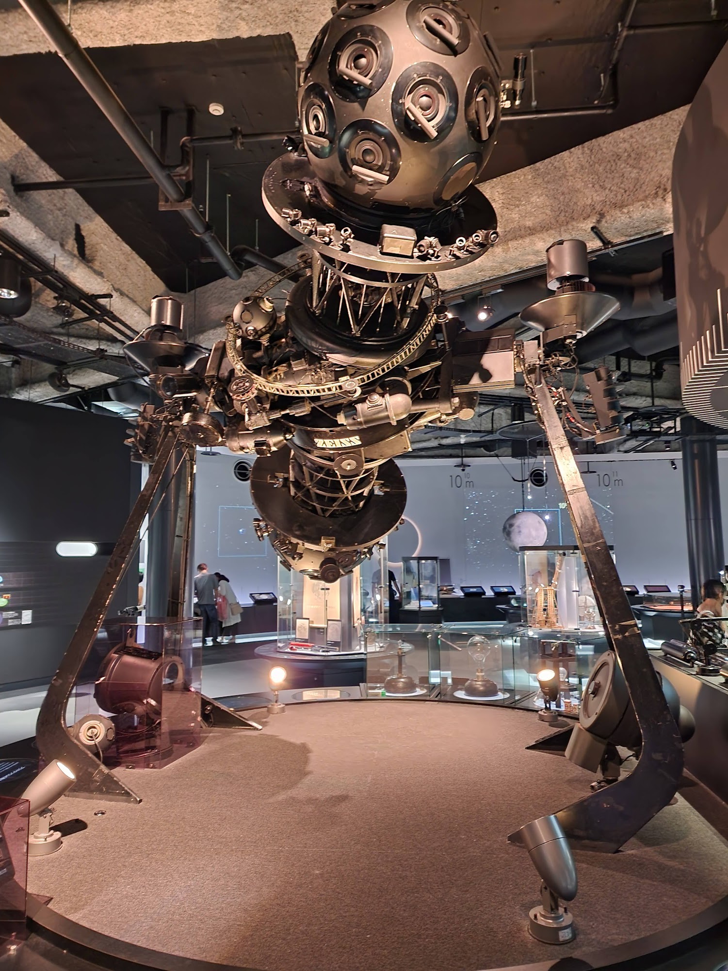 an old planetarium setup planetarium2