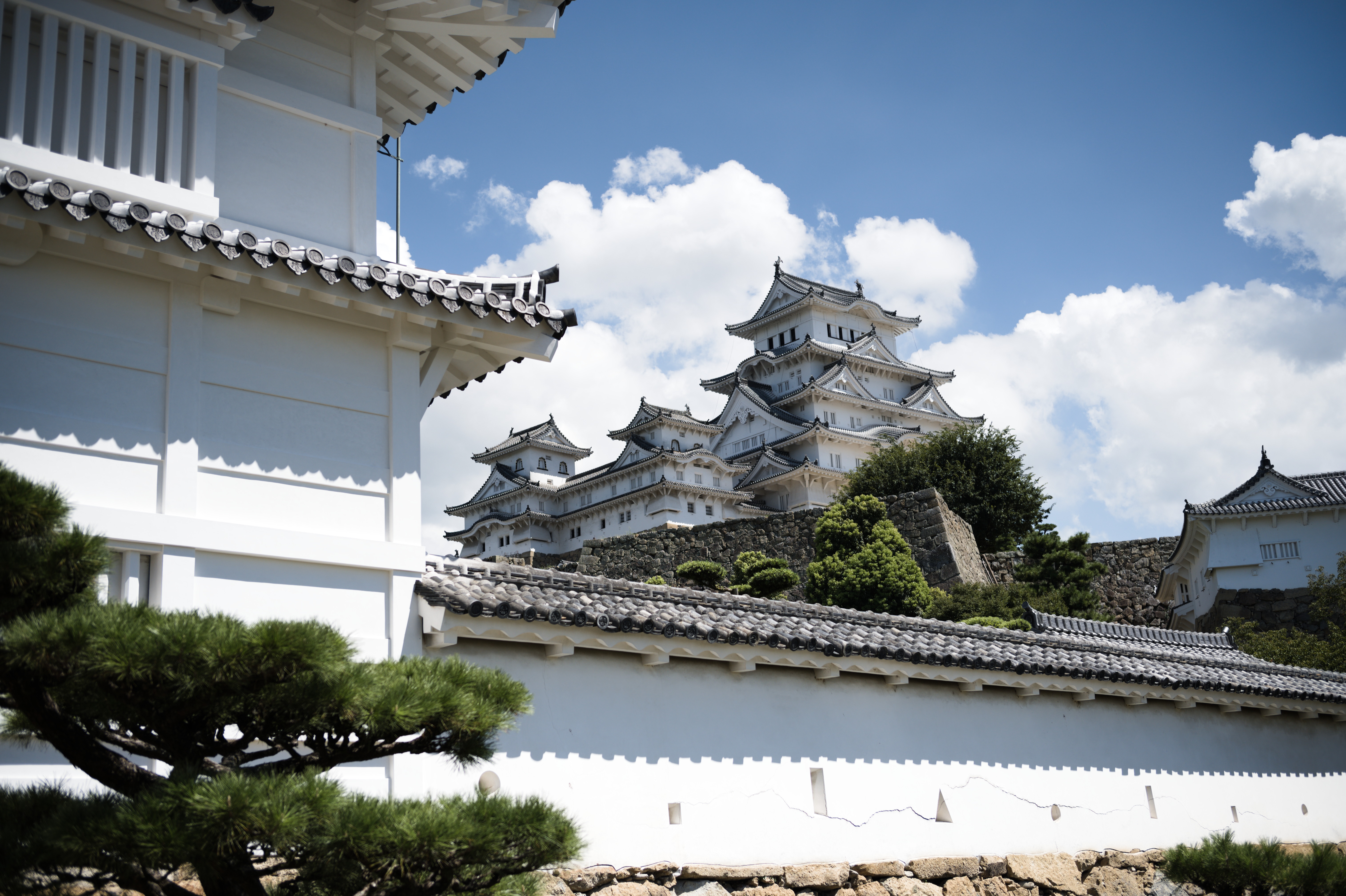 Himejijo (Castle) and Engyoji (Temple)